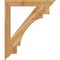 Ekena Millwork Merced Traditional Rough Sawn Bracket, Western Red Cedar, 4"W x 34"D x 40"H BKT04X34X40MRC01RWR - alternate 2